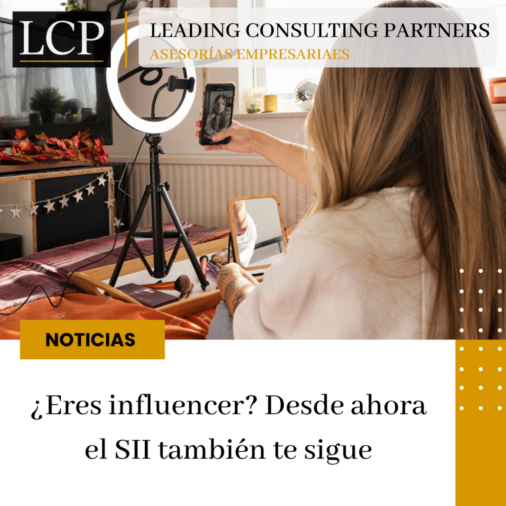Influencers deben responder ante el SII