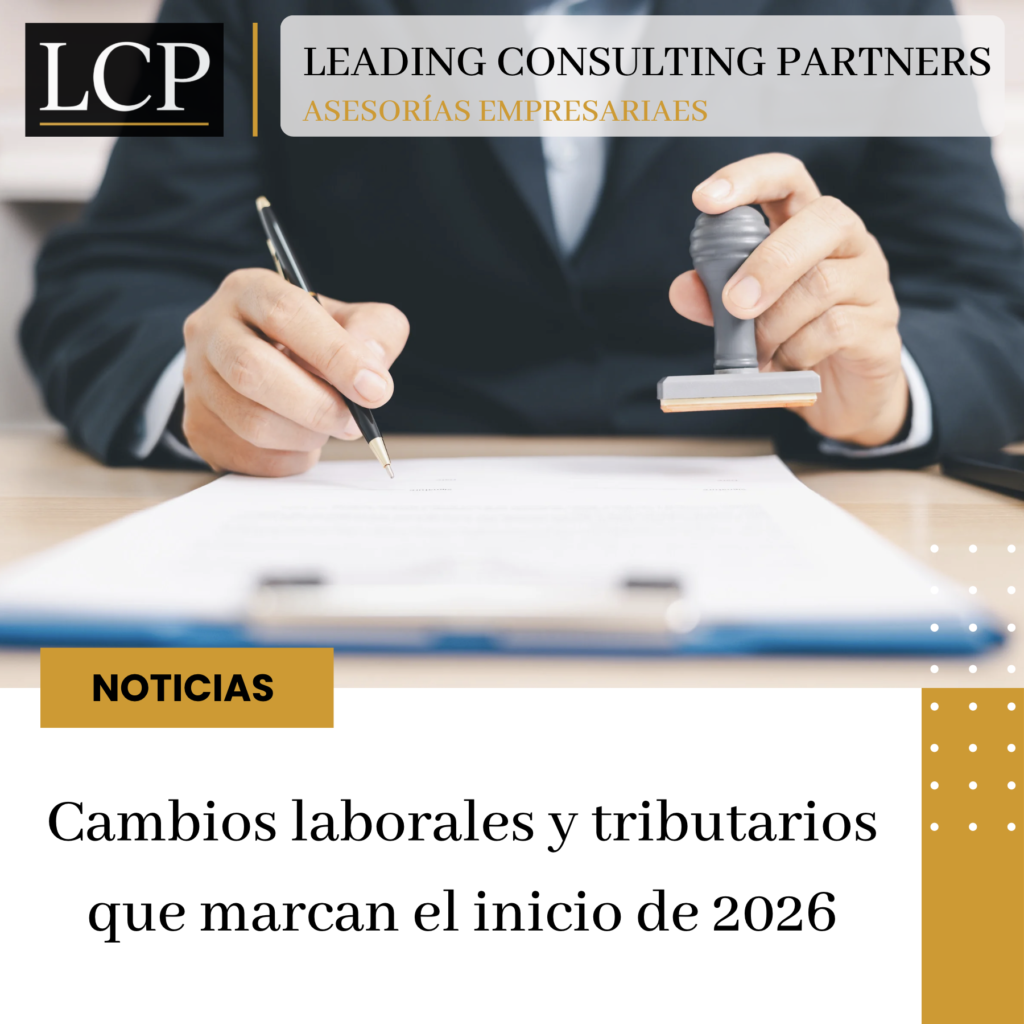 Cambios laborales y tributarios LCP